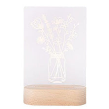 Load image into Gallery viewer, For Her Gift Night Light - Mason Jar of Flowers
