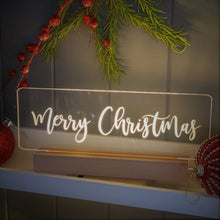 Load image into Gallery viewer, Merry Christmas LED Night Light | Australia 2021 | Christmas Decorations, Merry Christmas Night Light Australia 2021, Christmas Decorations, Merry Christmas LED Light
