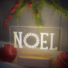 Load image into Gallery viewer, Christmas Night Light - NOEL
