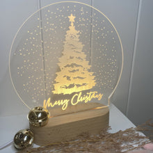 Load image into Gallery viewer, Christmas Tree LED Light, Christmas Light, Australia, The Night Light Co, Christmas Decorations, Christmas Light, Merry Christmas Light
