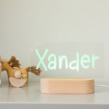 Load image into Gallery viewer, Small Personalised Kids Nightlight
